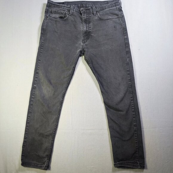 Levi's 512 jeans men's size W36 L30 medium washed grey slim taper - Picture 1 of 14